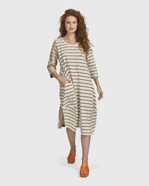 Women Alembika Oasis Caftan Dress, Cream