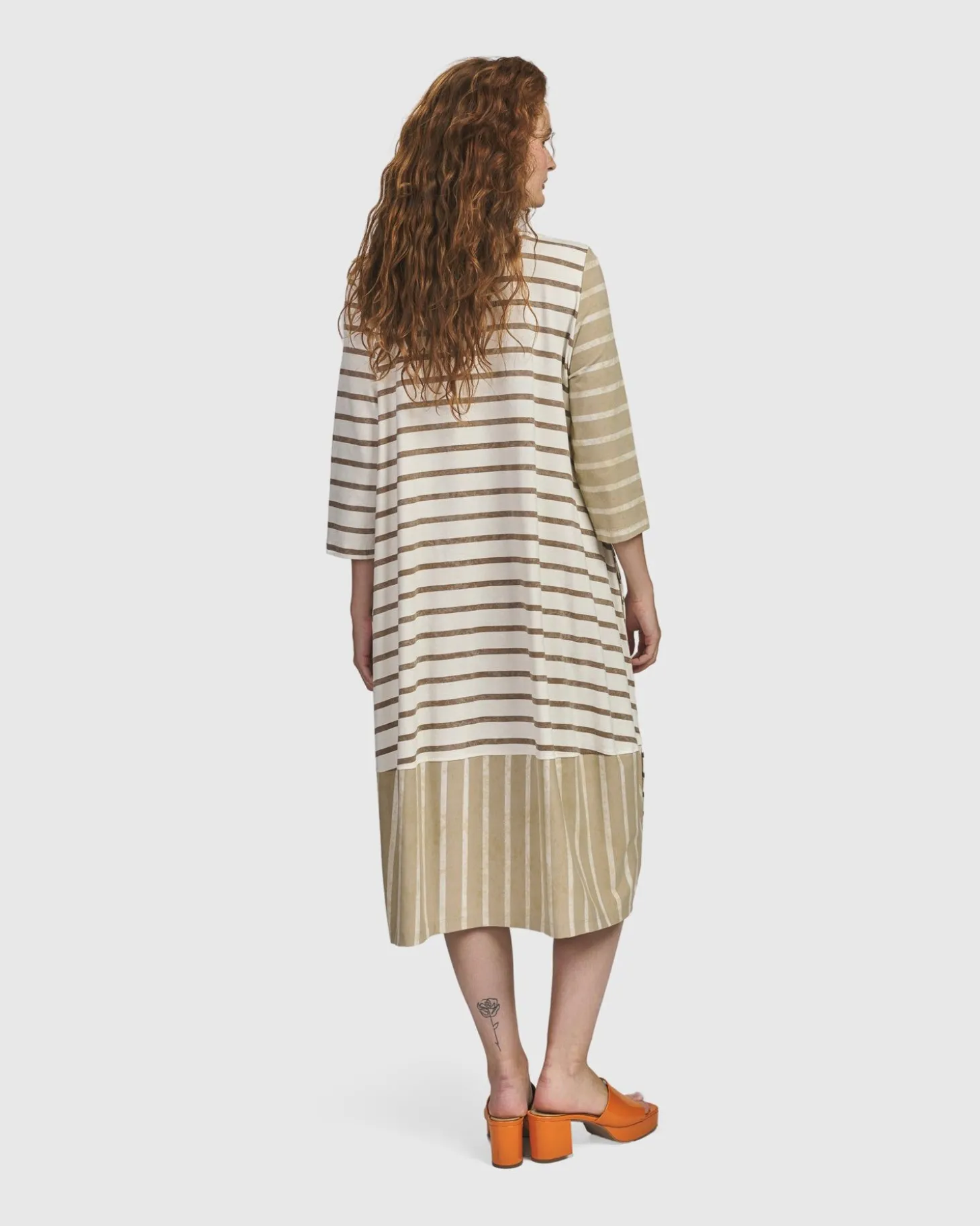 Women Alembika Oasis Caftan Dress, Cream