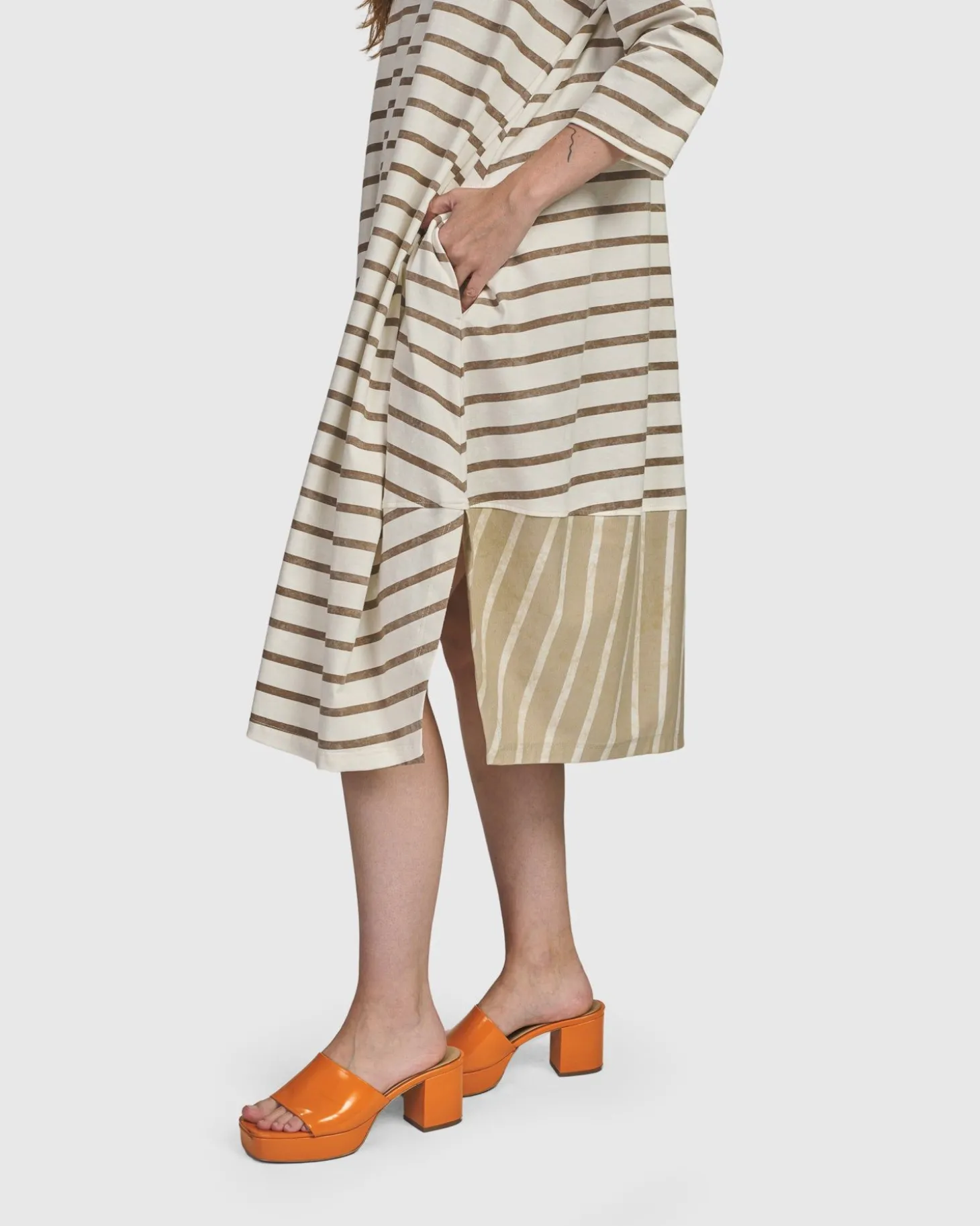 Women Alembika Oasis Caftan Dress, Cream