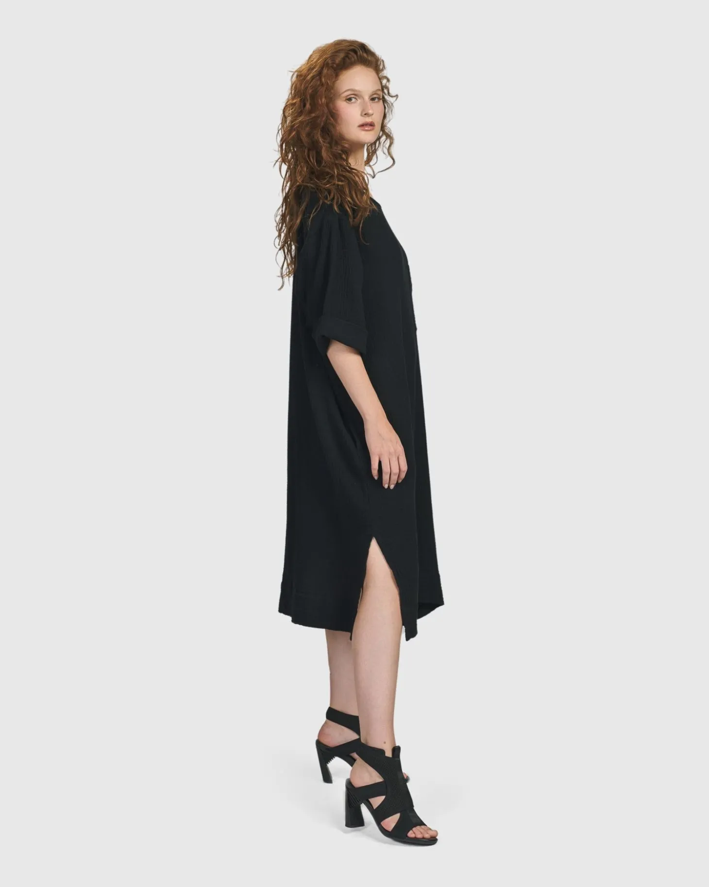 Women Alembika Oasis T-Shirt Dress, Black