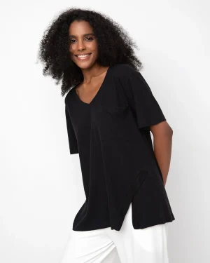 Women Alembika Ozai N Ku Boyfriend Tee, Black