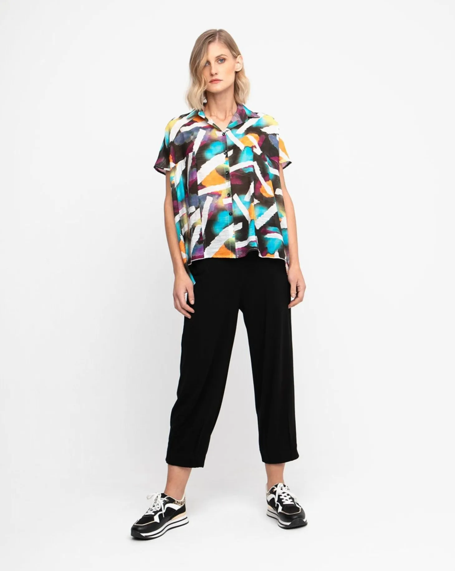 Women Alembika Ozai N Ku Colorpop Blouse, Fireworks