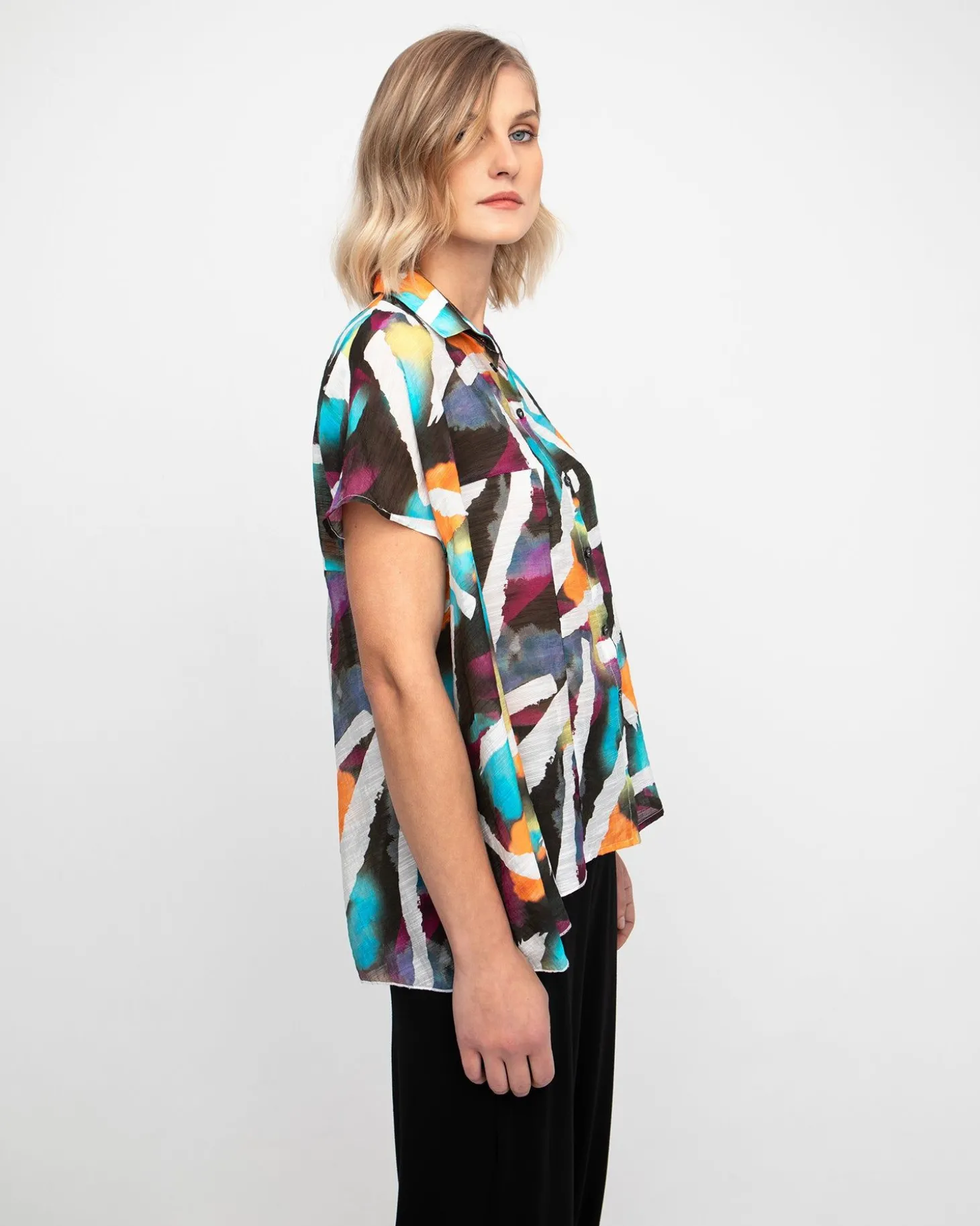 Women Alembika Ozai N Ku Colorpop Blouse, Fireworks