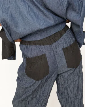 Women Alembika Ozai N Ku Corfu Barrel Leg Pants, Denim