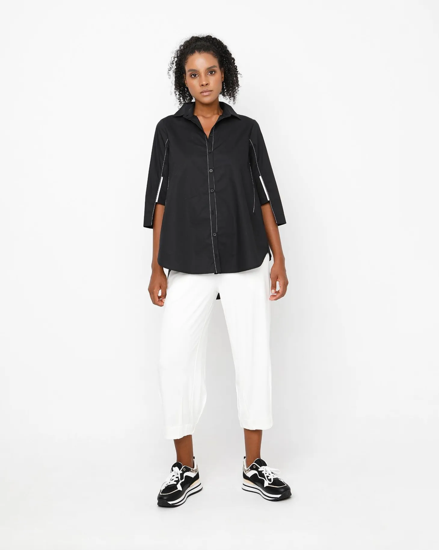 Women Alembika Ozai N Ku Cropped Slim Pants, White