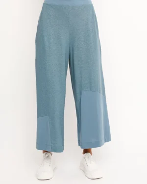 Women Alembika Ozai N Ku Cropped Wide Leg Pants, Azure