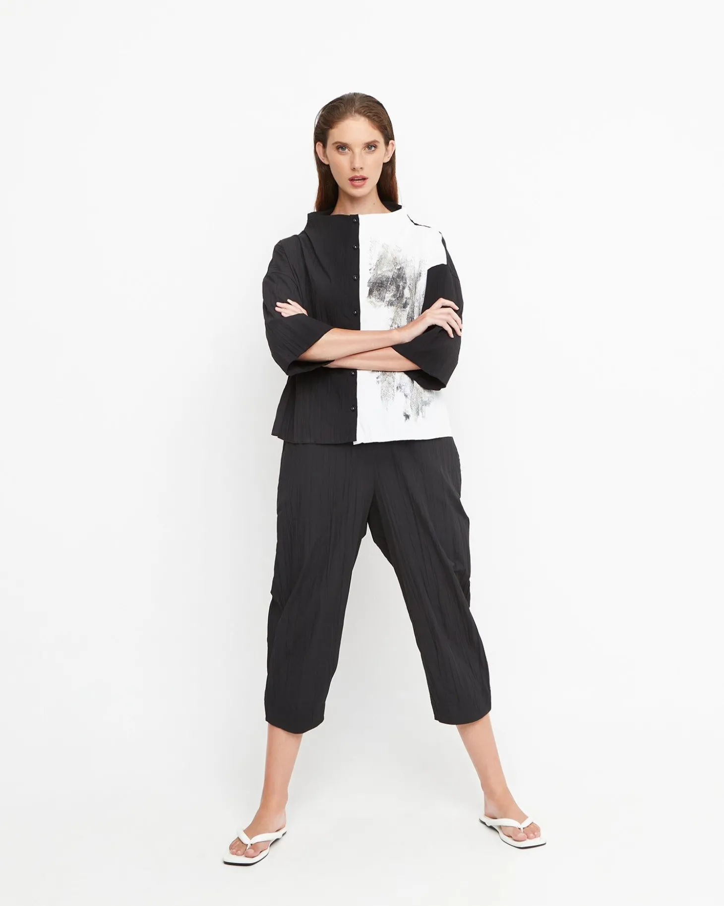 Women Alembika Ozai N Ku Duo Funnel Top, Black