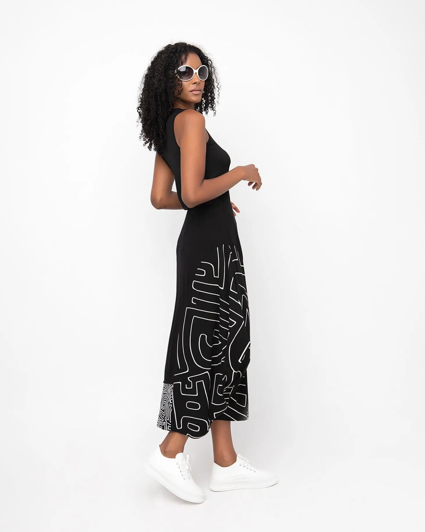 Women Alembika Ozai N Ku Haring Midi Skirt, Mitos