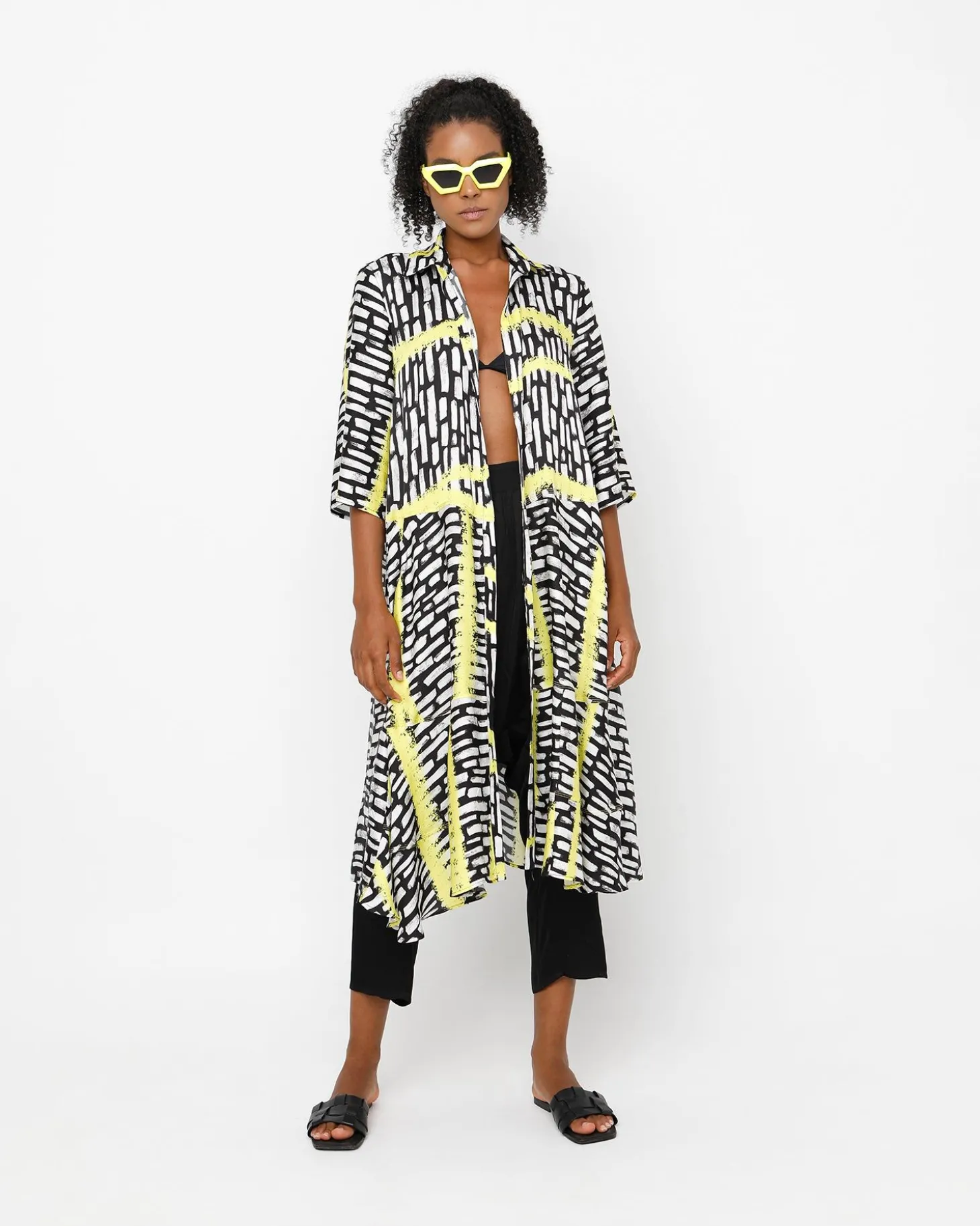 Women Alembika Ozai N Ku Lightning Dress, Star Yellow
