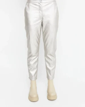 Women Alembika Ozai N Ku Metallic Pants, Gloss