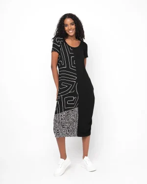 Women Alembika Ozai N Ku Mina T-Shirt Dress, Mitos