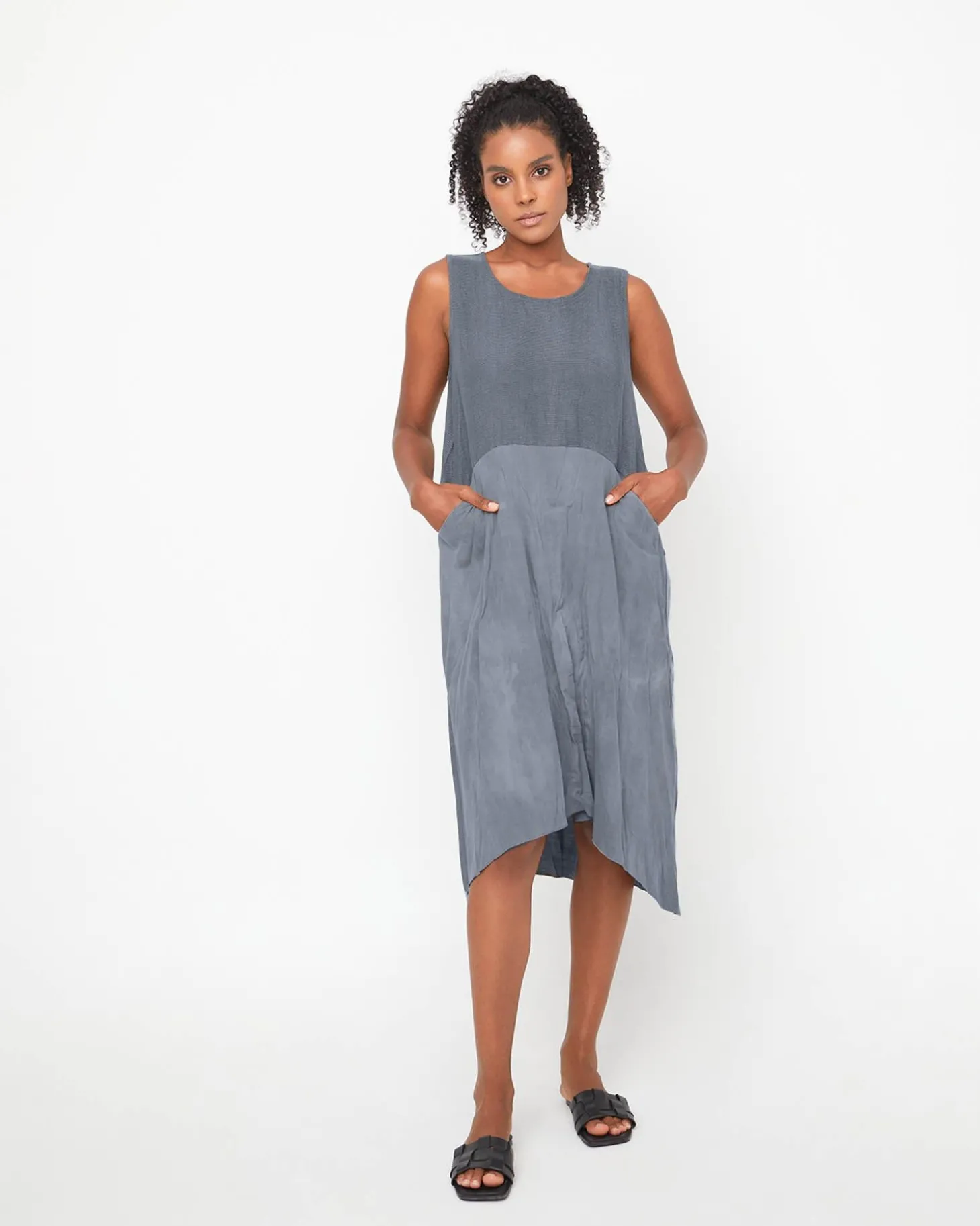 Women Alembika Ozai N Ku Monsoon Dress, Blue