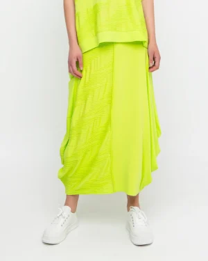 Women Alembika Ozai N Ku Racquet Skirt, Lime