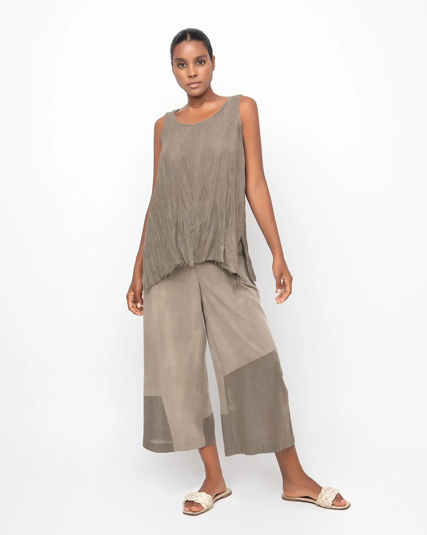 Women Alembika Ozai N Ku Sandstorm Tank Top, Sahara