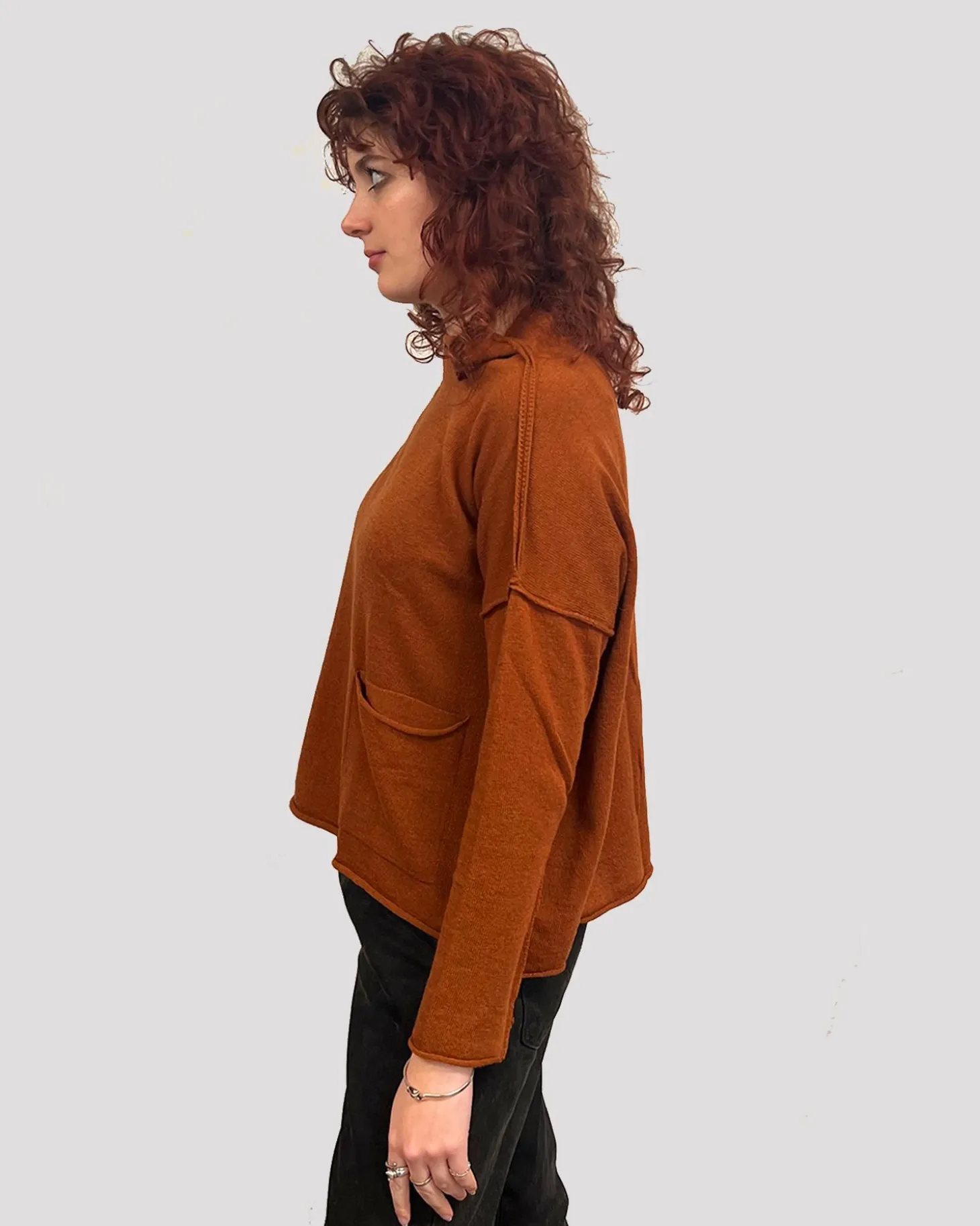 Women Alembika Ozai N Ku Techie Sweater Top, Rust