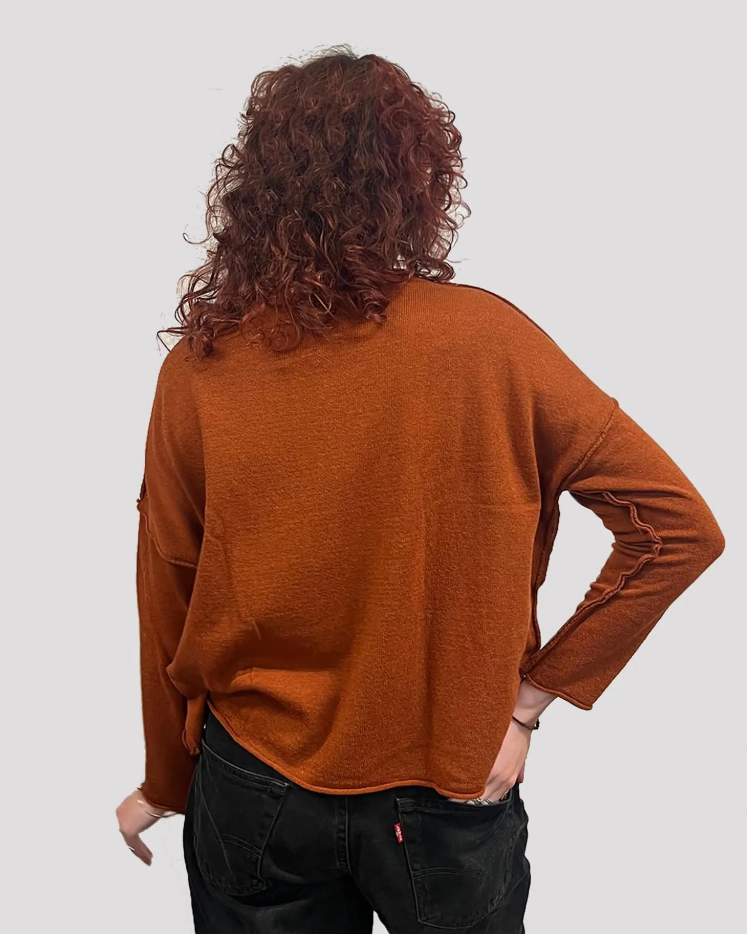 Women Alembika Ozai N Ku Techie Sweater Top, Rust