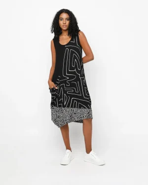 Women Alembika Ozai N Ku Venetia Sleeveless Dress, Mitos