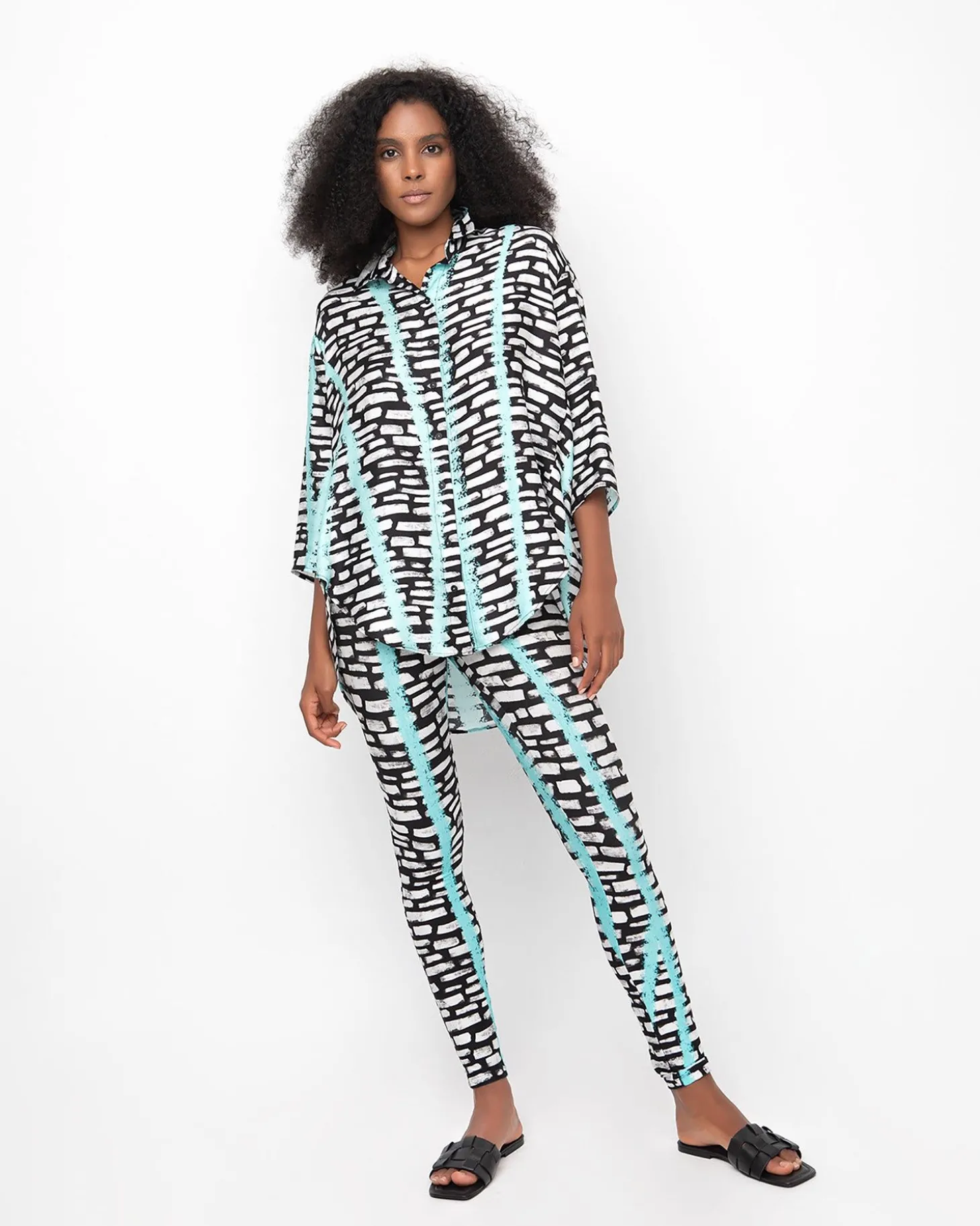Women Alembika Ozai N Ku Waterway Leggings, Jet Blue