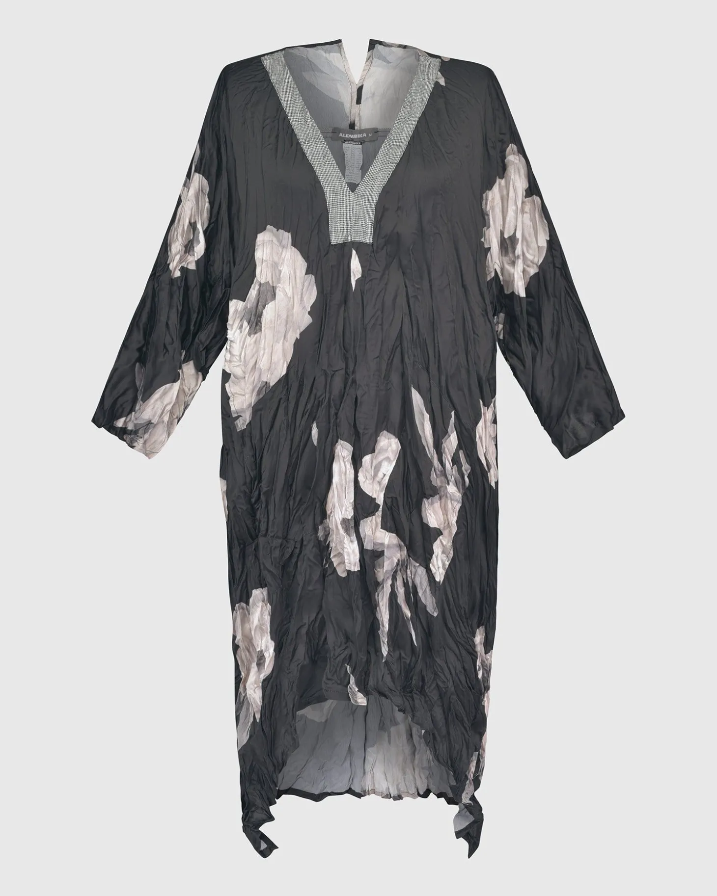 Women Alembika Paige Crinkle Caftan Tunic Dress, Roses