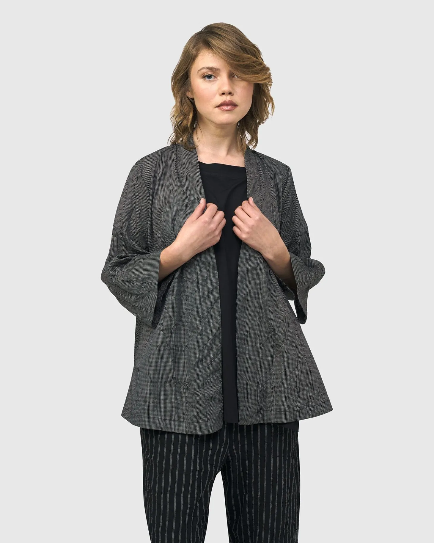 Women Alembika Pandora Woven Jacket, Net