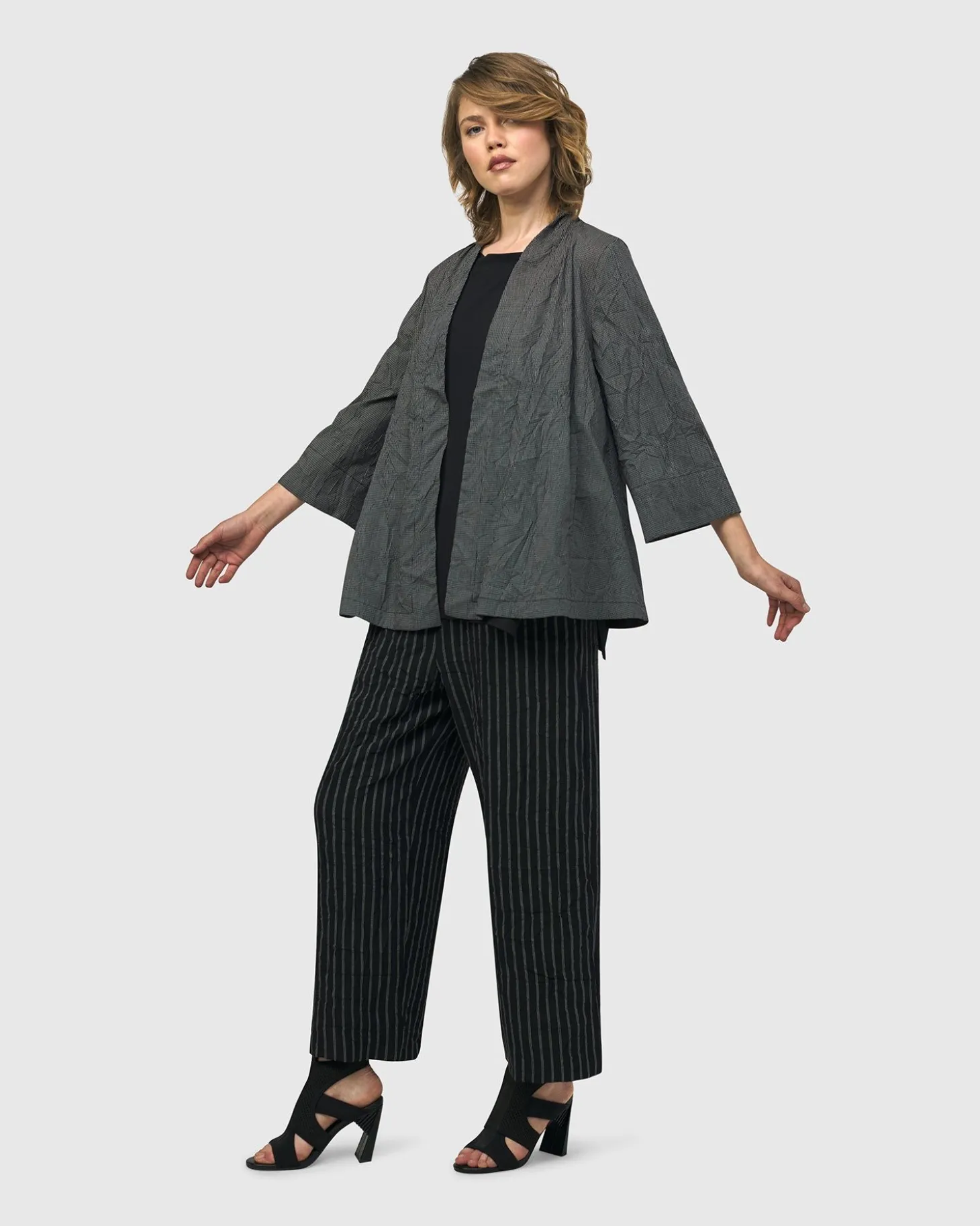 Women Alembika Pandora Woven Jacket, Net