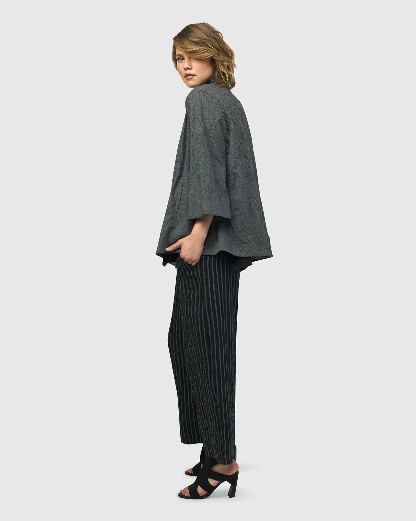 Women Alembika Pandora Woven Jacket, Net