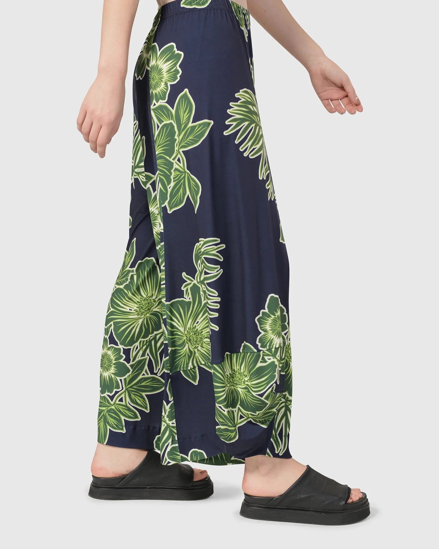 Women Alembika Paradise Punto Pants, Royal/Green