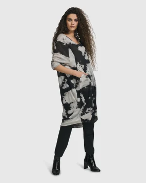 Women Alembika Parisian Sky Dress, Smoke