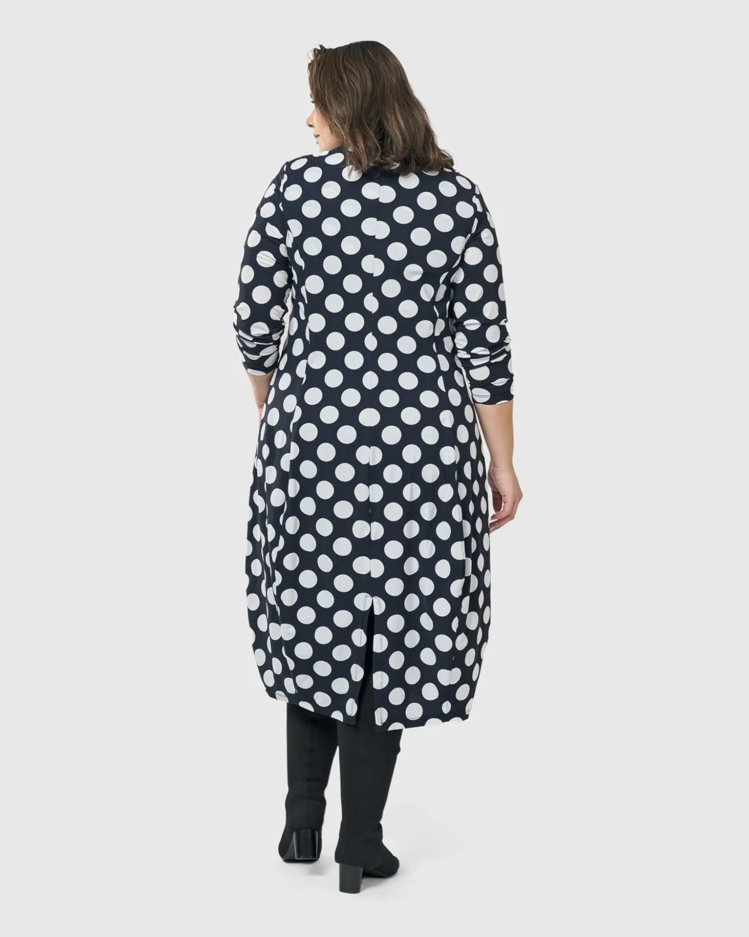 Women Alembika Piper Cocoon Dress, Circles
