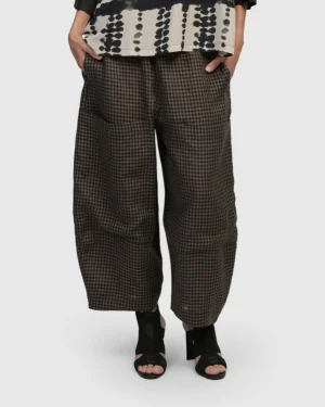 Women Alembika Pisco Balloon Pants, Plaid