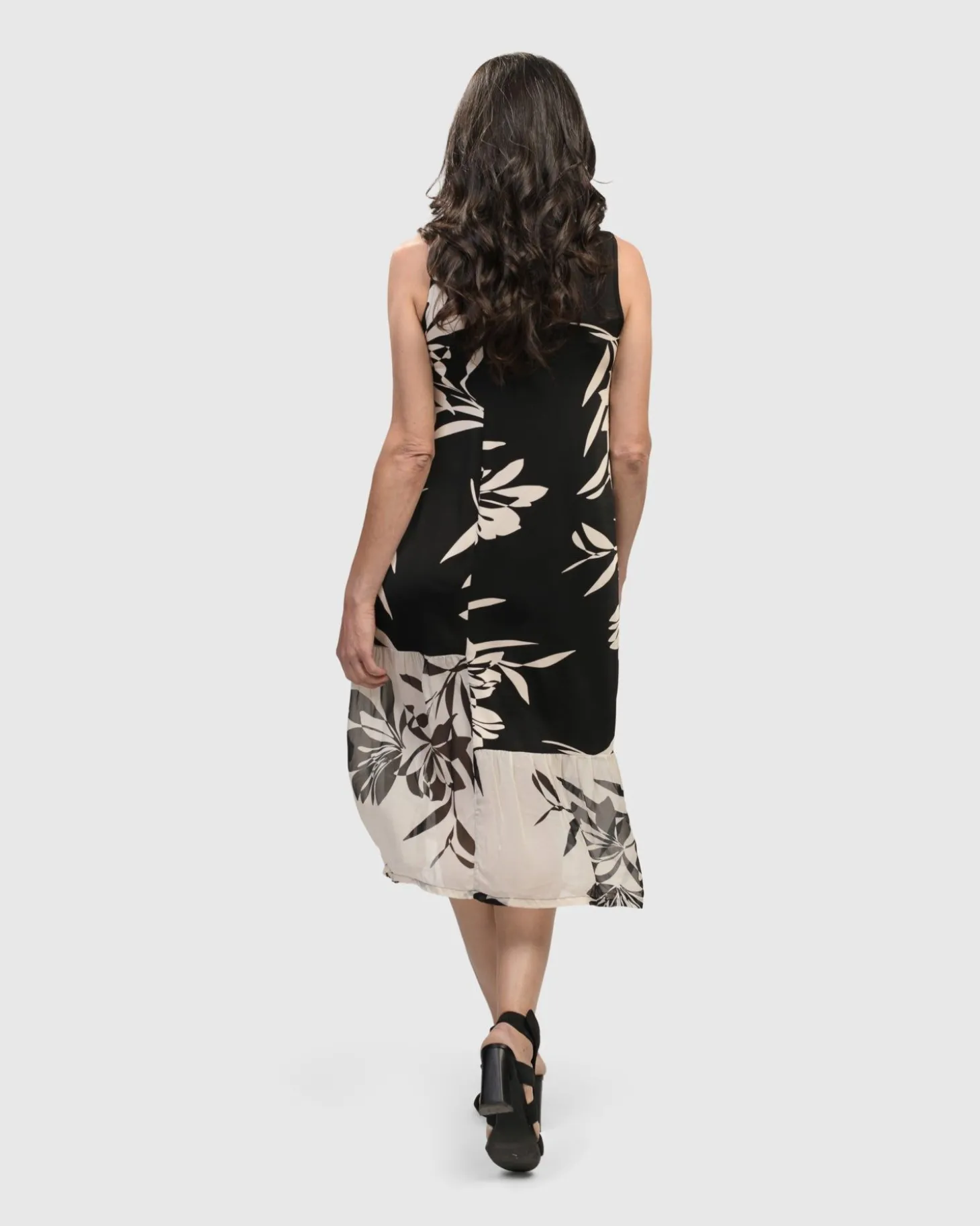 Women Alembika Prosecco Sleeveless Tunic Dress, Floral