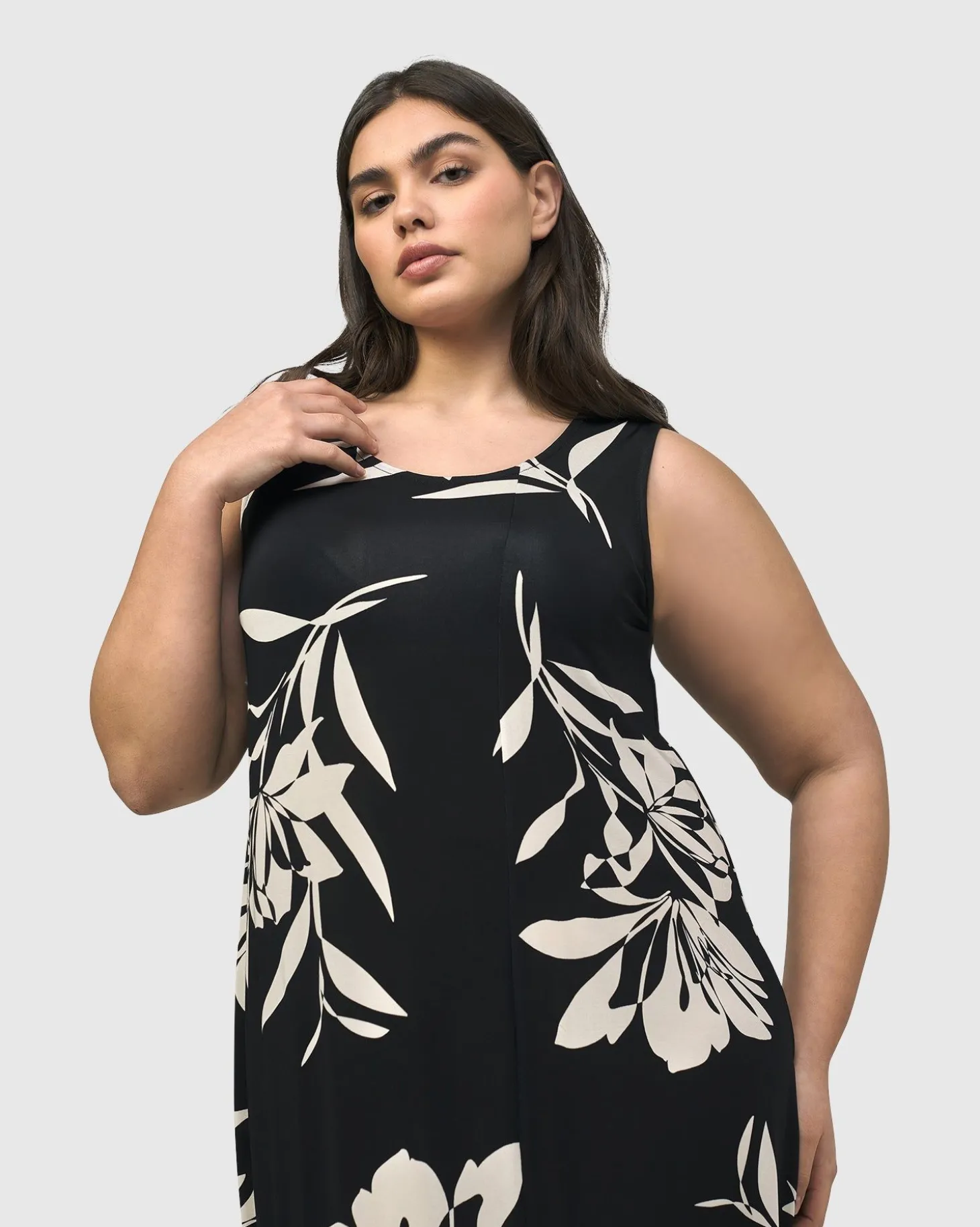 Women Alembika Prosecco Sleeveless Tunic Dress, Floral