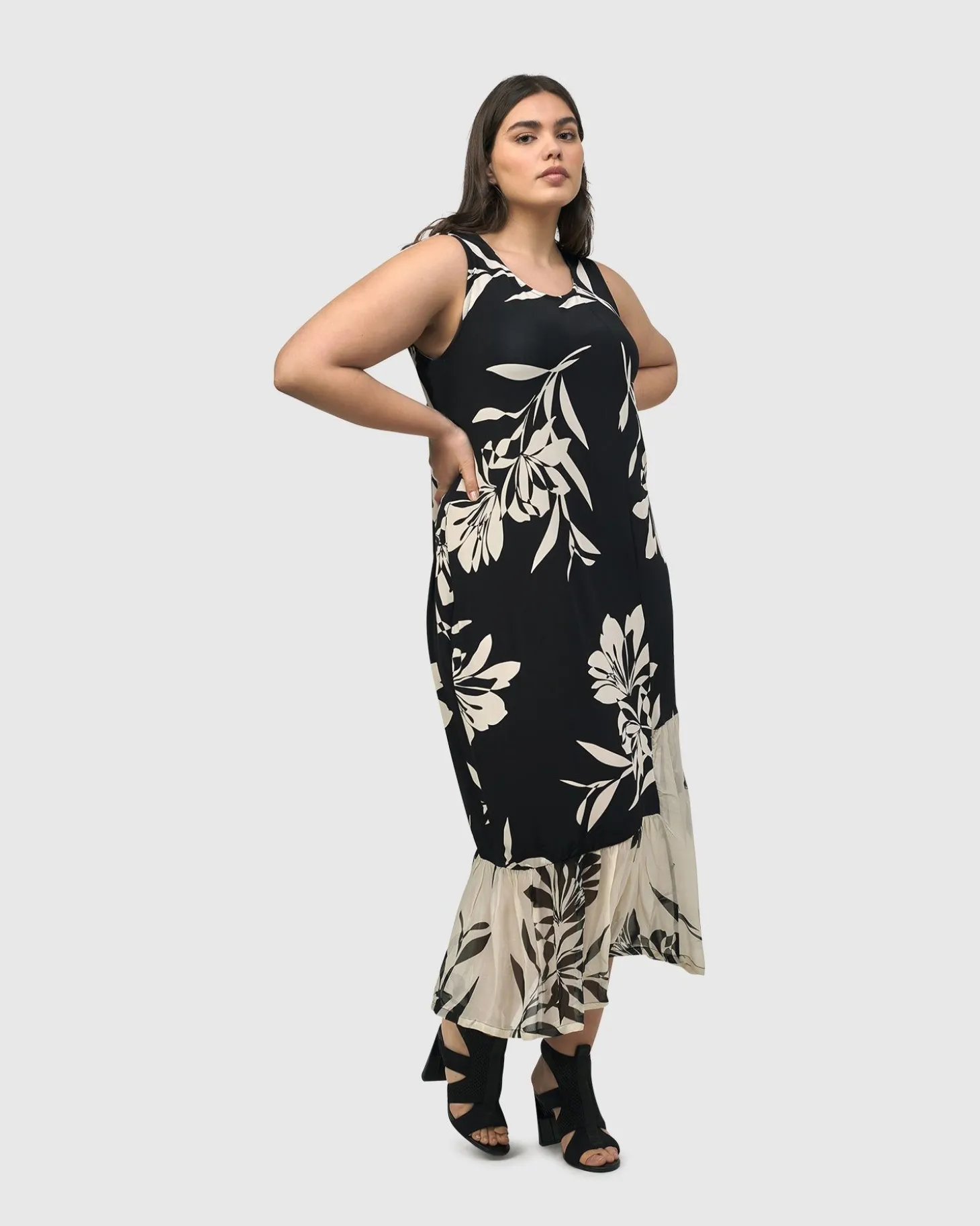 Women Alembika Prosecco Sleeveless Tunic Dress, Floral