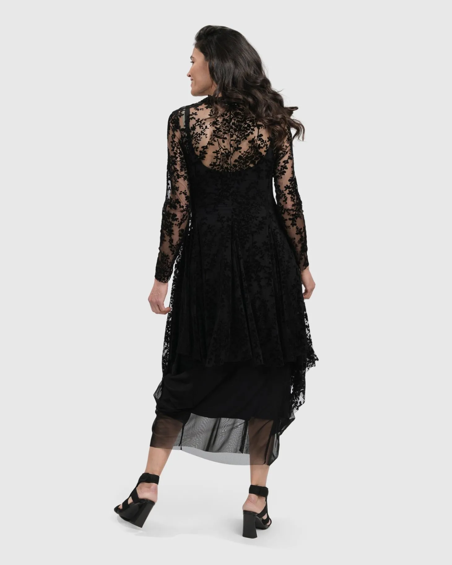 Women Alembika Racey Lacey Tunic Top, Lace