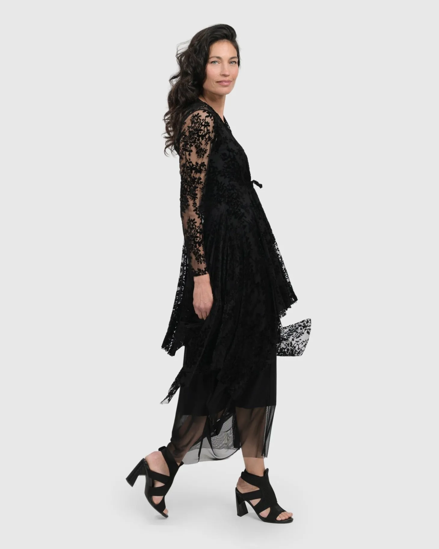 Women Alembika Racey Lacey Tunic Top, Lace