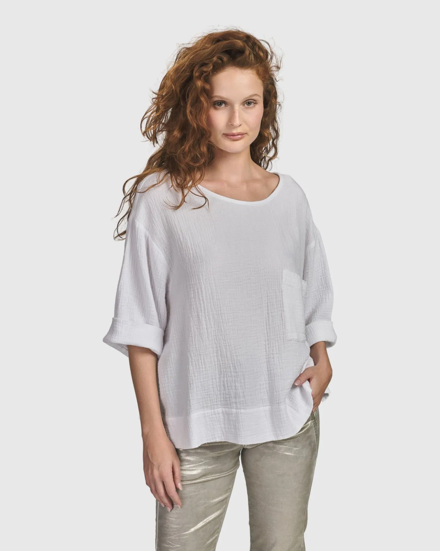 Women Alembika Recreation Tee, White