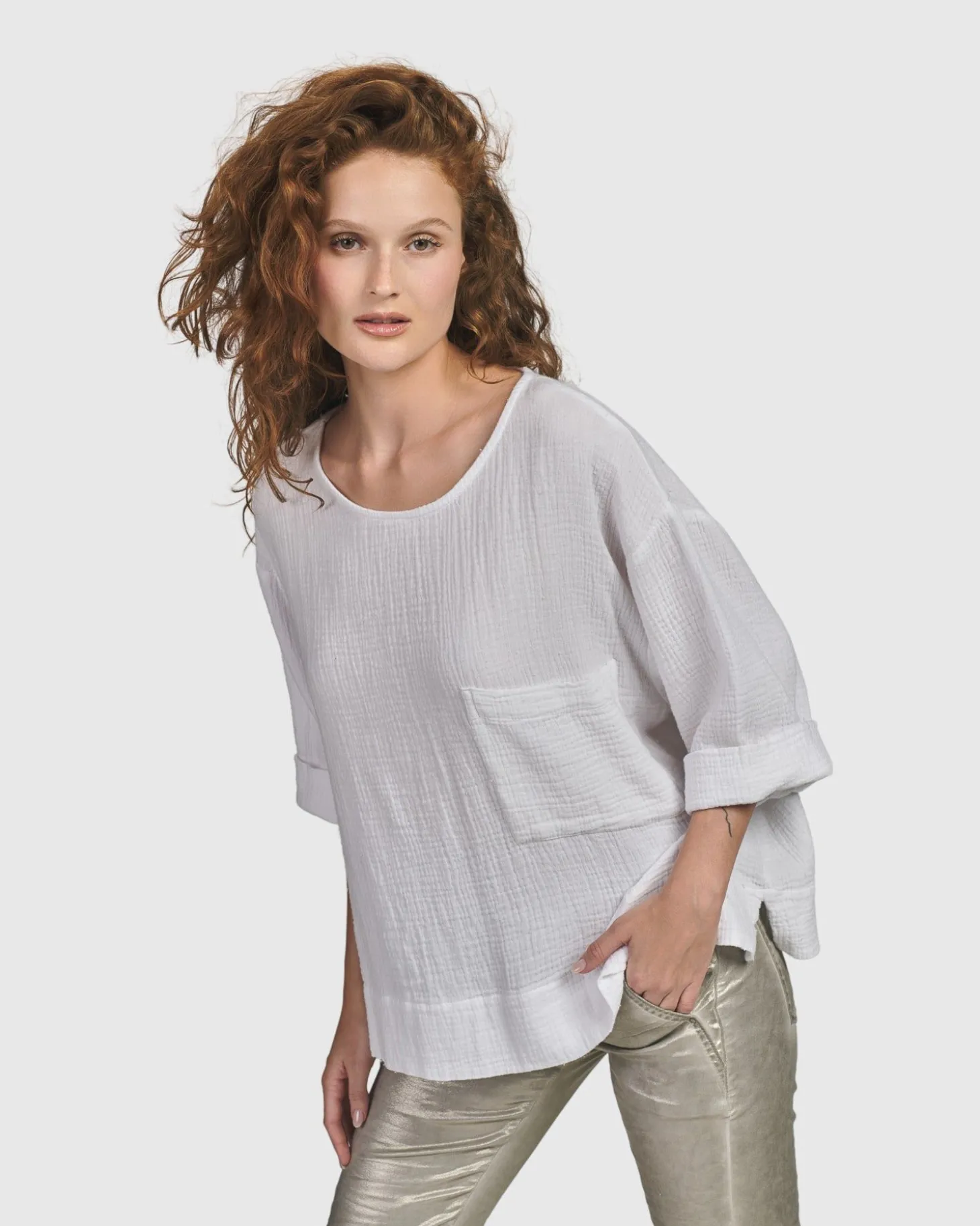 Women Alembika Recreation Tee, White