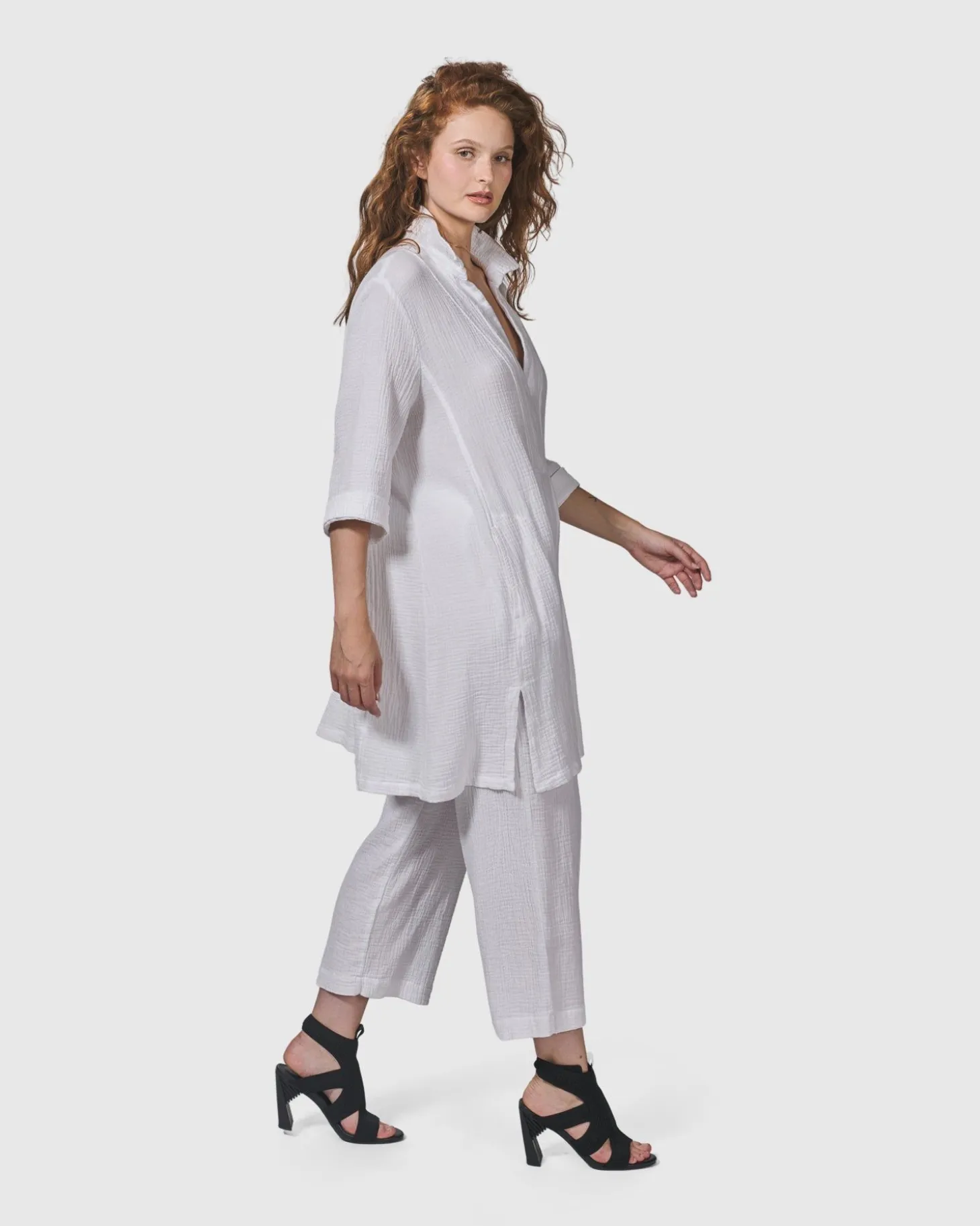 Women Alembika Recreation Tunic Top, White
