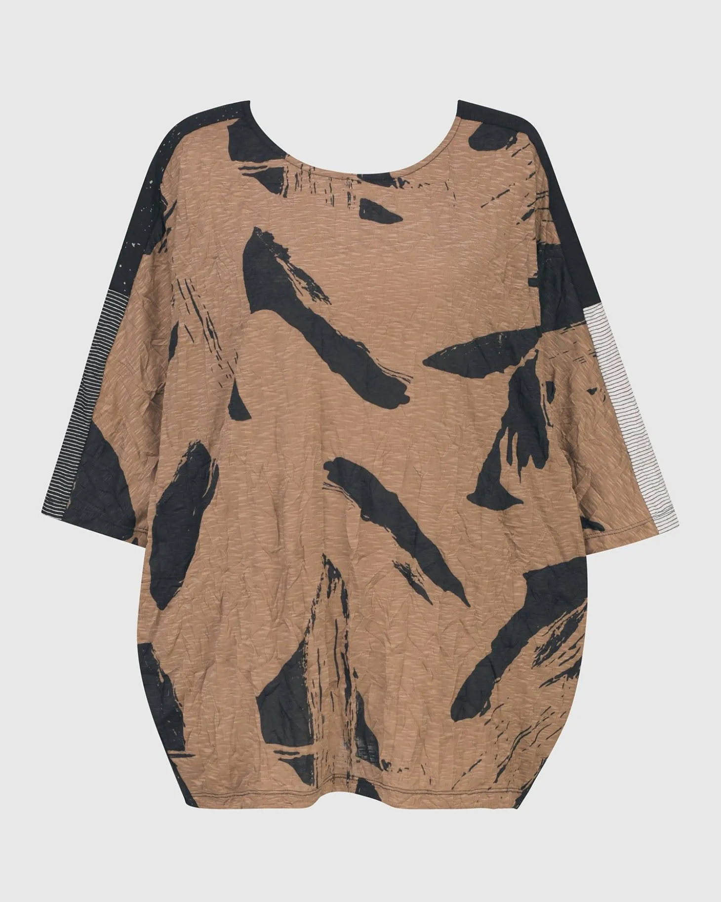 Women Alembika Ru Crinkle Dolman Top, Sepia