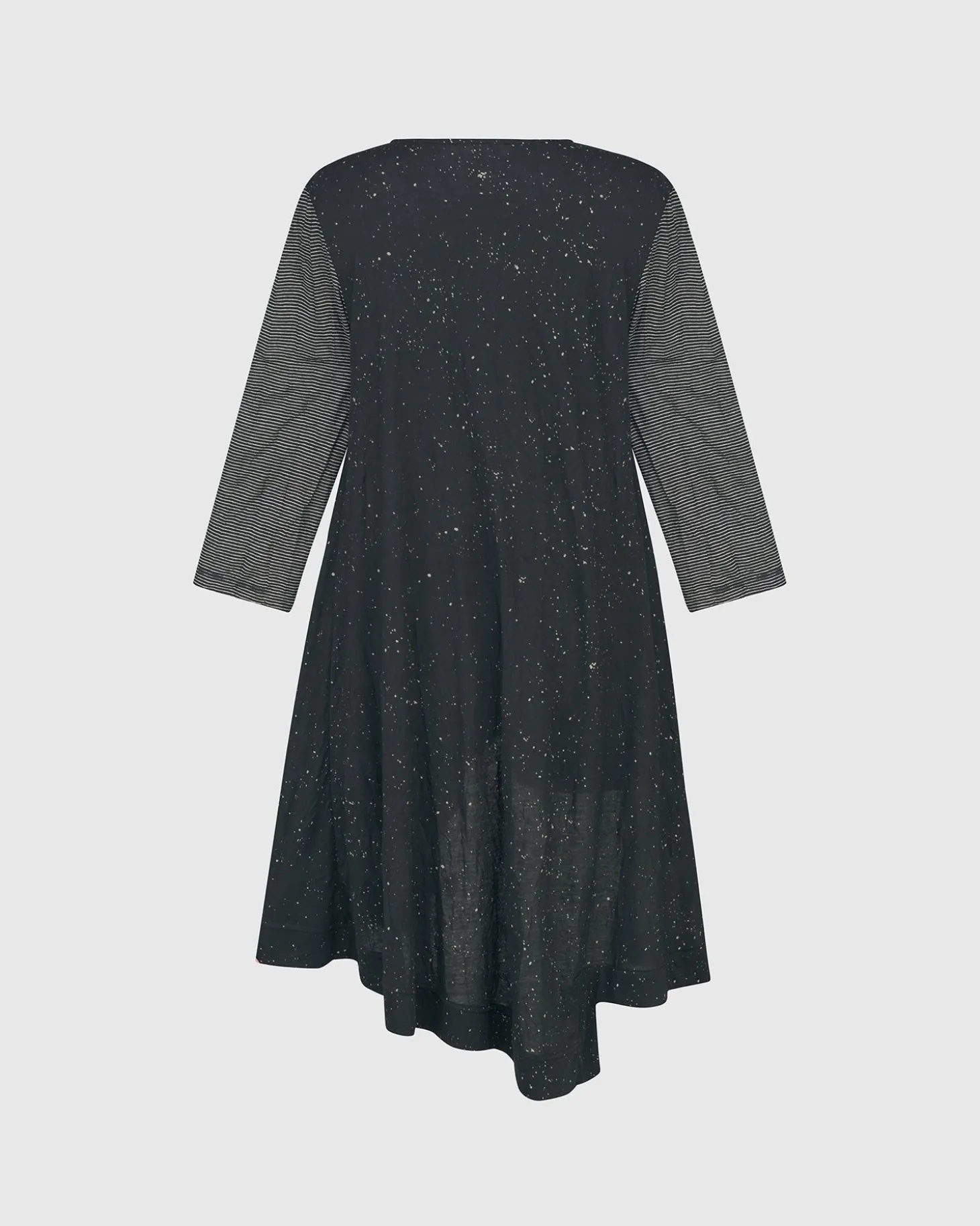 Women Alembika Ru Hi-Lo Crinkle Tunic Top, Sepia