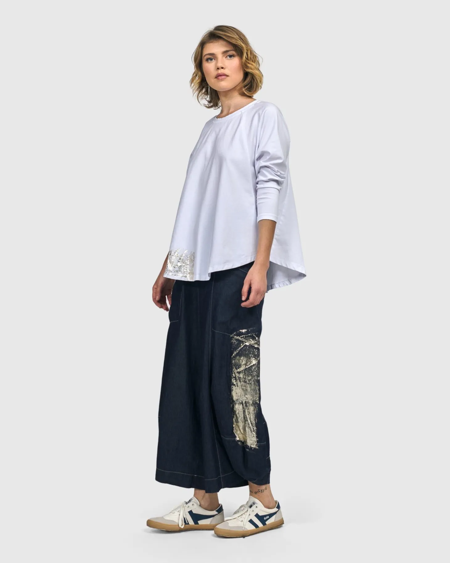 Women Alembika Sacramento Relaxed Top, White