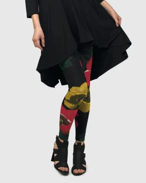 Women Alembika Sangria Leggings, Garden