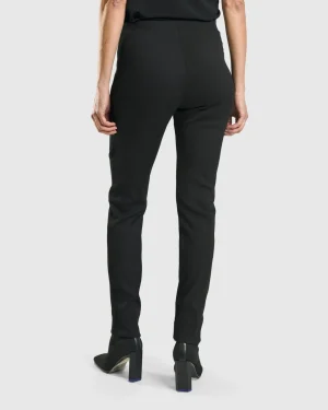 Women Alembika Savant Slim Leg Trousers, Black