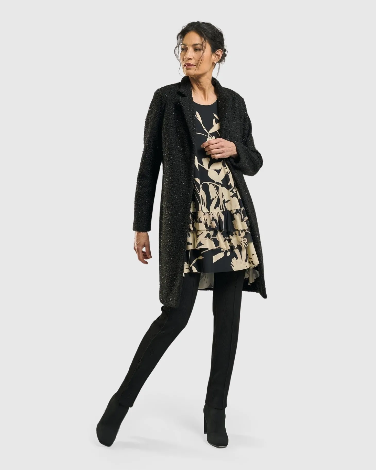 Women Alembika Savant Slim Leg Trousers, Black