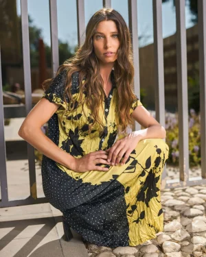 Women Alembika Sbagliato Button Down Dress, Mix