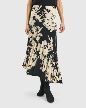 Women Alembika Secret Garden Swing Skirt, Floral