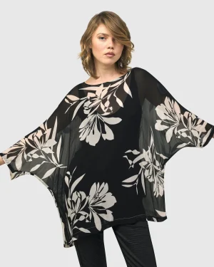 Women Alembika Sitting Poolside Tunic Top, Floral