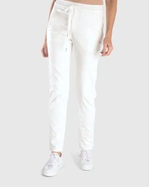 Women Alembika Snake Iconic Stretch Jeans, White