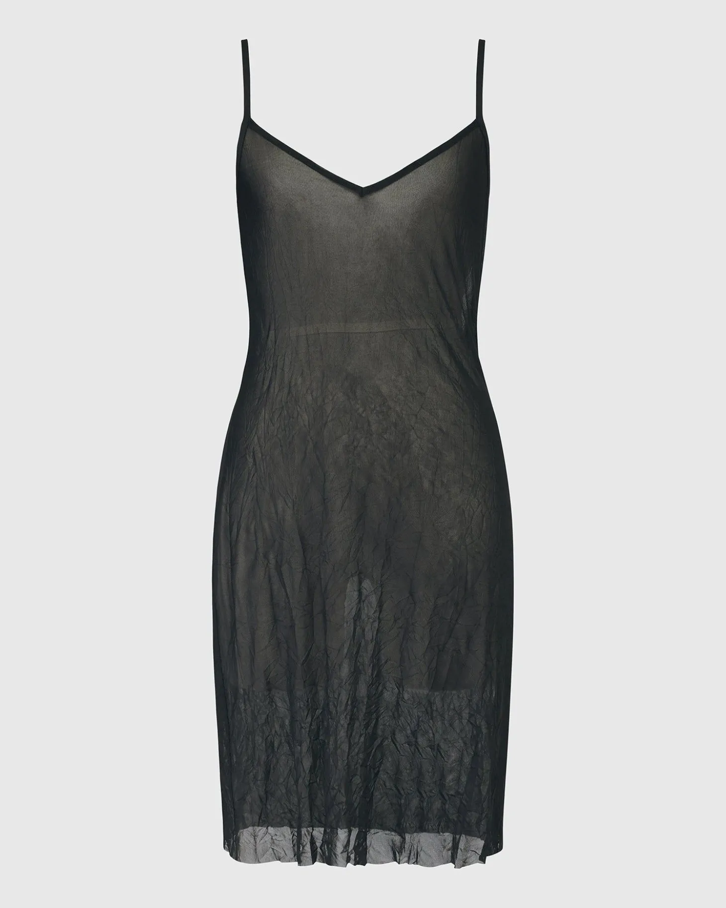 Women Alembika Soft Chiffon Cocoon Dress, Pewter