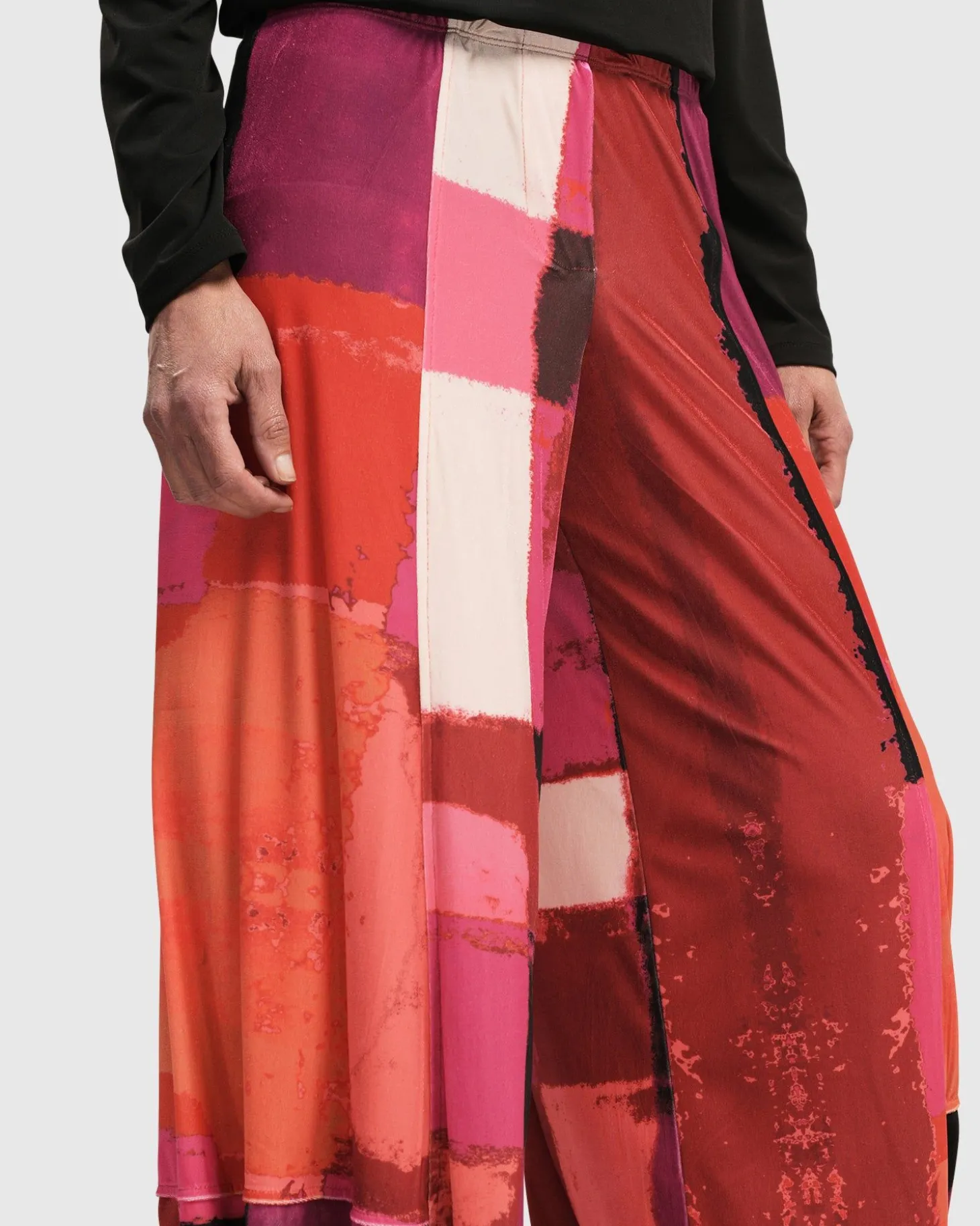 Women Alembika Sunset Strip Punto Pants, Magenta